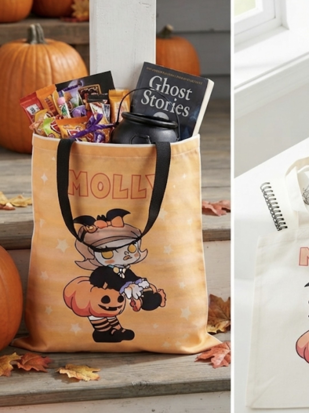 Molly Halloween Tote Bag